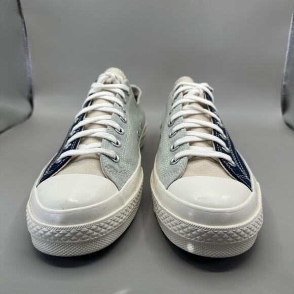 Converse Chuck 70 Taylor All Star Shoes Mens Size 10 Navy Gray Low Top By You - Picture 3 of 9